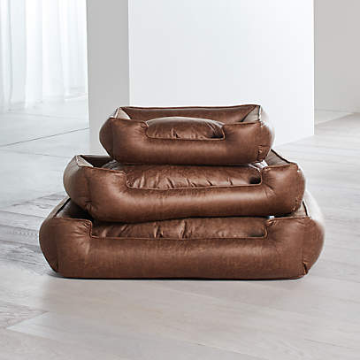 crate and barrel dog beds