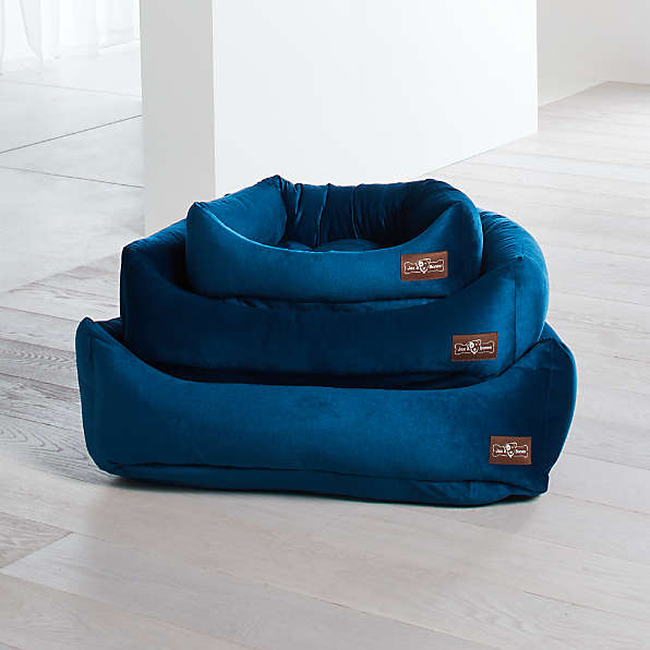 crate and barrel dog beds