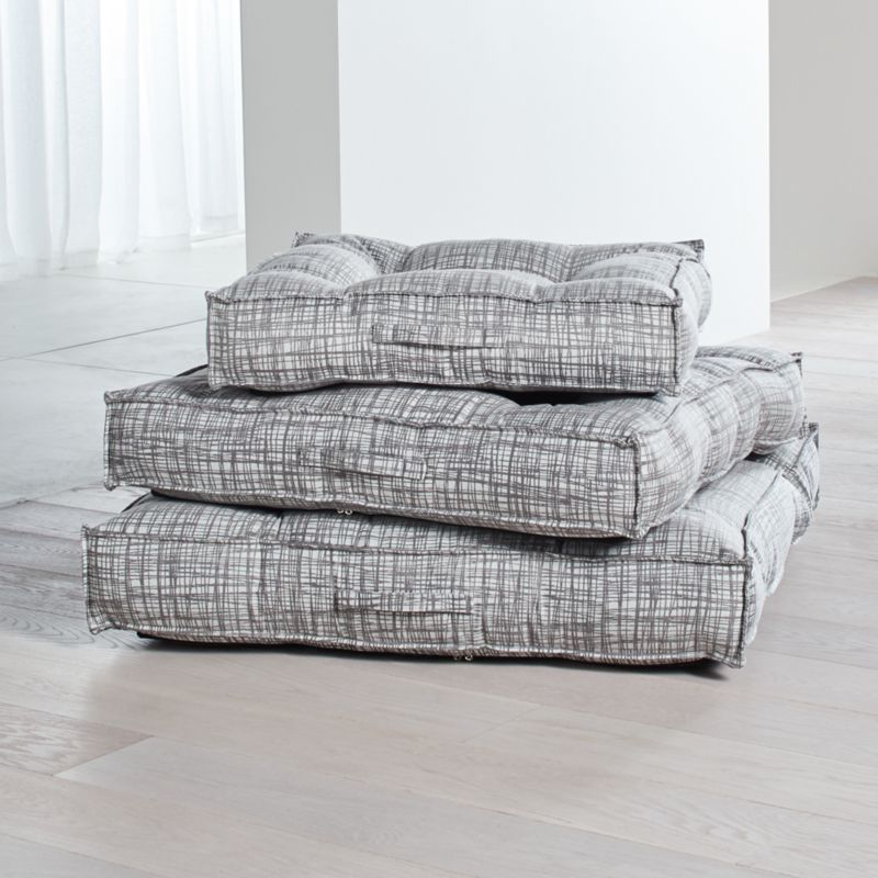 Piazza Tribeca Tufted Dog Beds Crate and Barrel