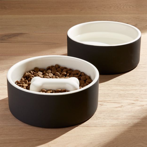 dog bowls magisso crate crateandbarrel