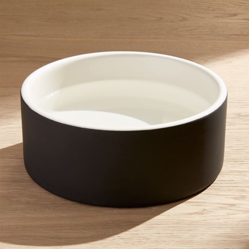 large ceramic dog water bowl