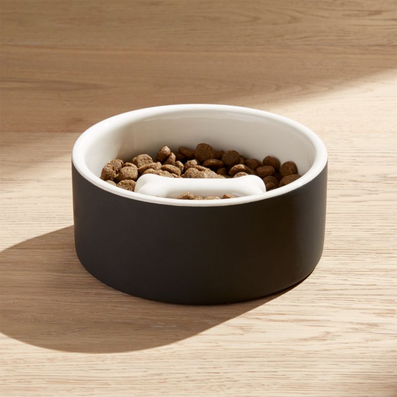 Magisso Medium Slow Feed Dog Bowl + Reviews Crate and Barrel