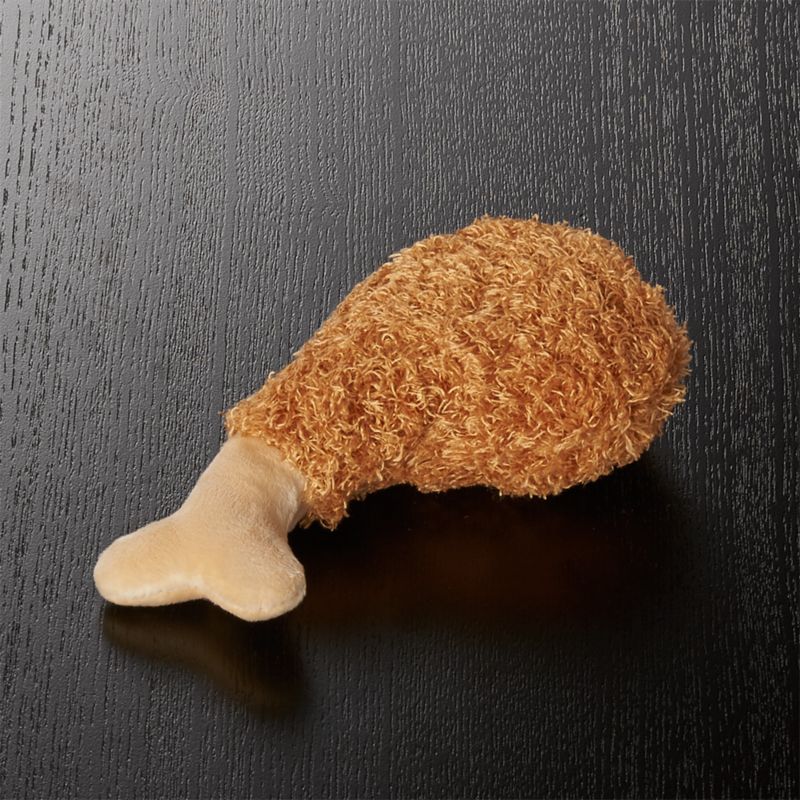 stuffed chicken dog toy