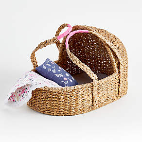 moses basket blanket set
