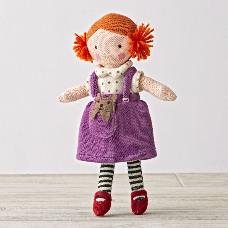 hand knit dolls