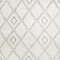 Dolomites Wool Hand-Knotted Ivory Rug Swatch 12"x18"