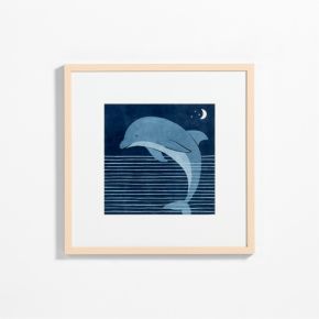 Dolphin Framed Wall Art Print