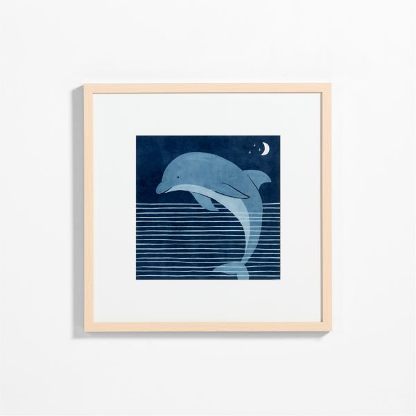 Dolphin Framed Wall Art Print