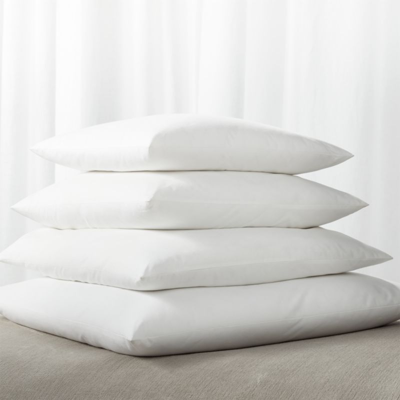 Down Alternative Square Pillow Inserts Crate And Barrel