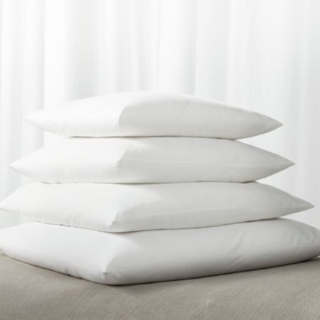 Down Alternative Square Pillow Inserts Crate And Barrel Canada