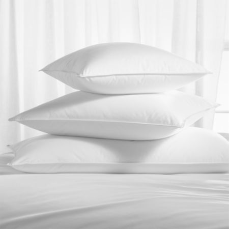 Hypoallergenic Down Alternative Soft Bed Pillows Crate And Barrel