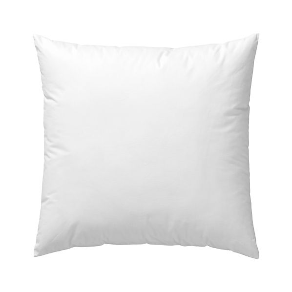 Down Alternative Square Pillow Inserts Crate And Barrel