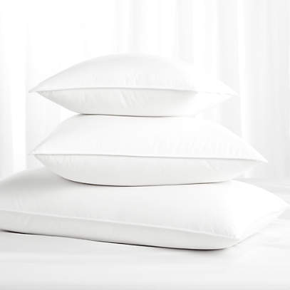 feather stuffed pillows