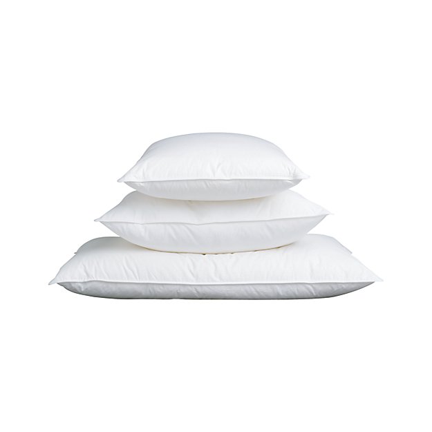 Feather-Down Bed Pillows | Crate and Barrel