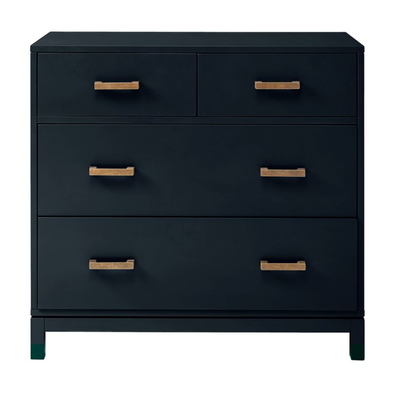 Kids Parke Navy Blue 4 Drawer Chest Reviews Crate And Barrel
