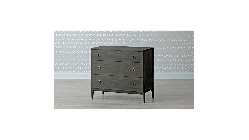 Kids Wrightwood Denim Blue 3Drawer Dresser in Dressers & Changing