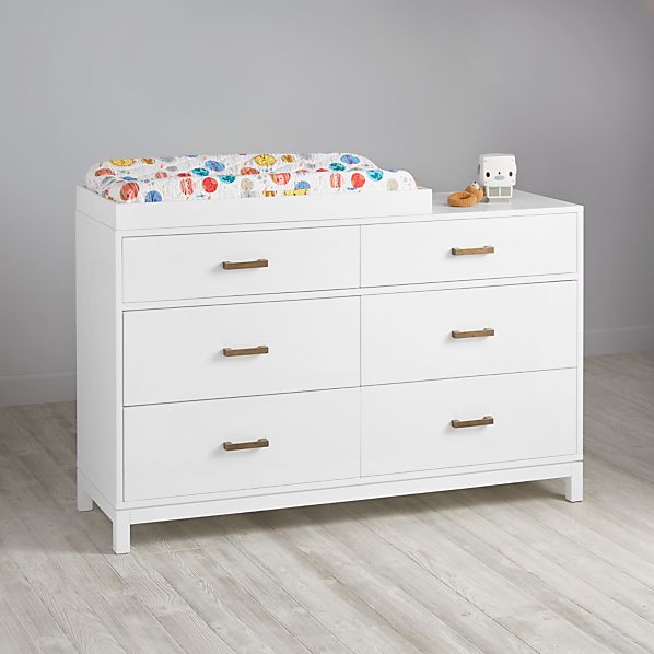Parke White Changing Table Topper Reviews Crate And Barrel