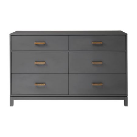 Cargo 6 Drawer Dresser Grey Crate And Barrel