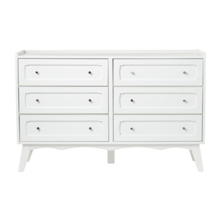 Kids Monarch White 6 Drawer Dresser Reviews Crate And Barrel