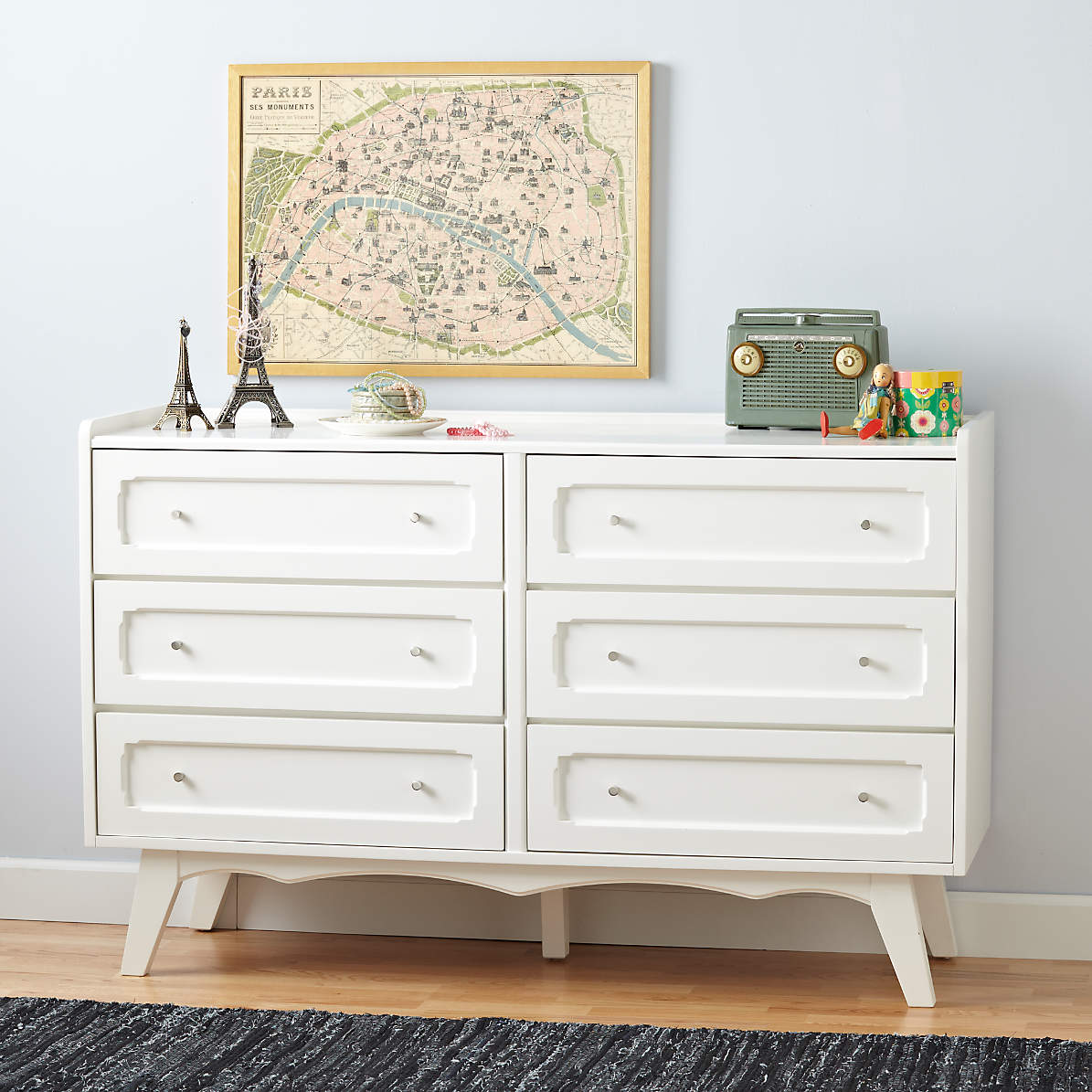 crate and barrel baby dresser