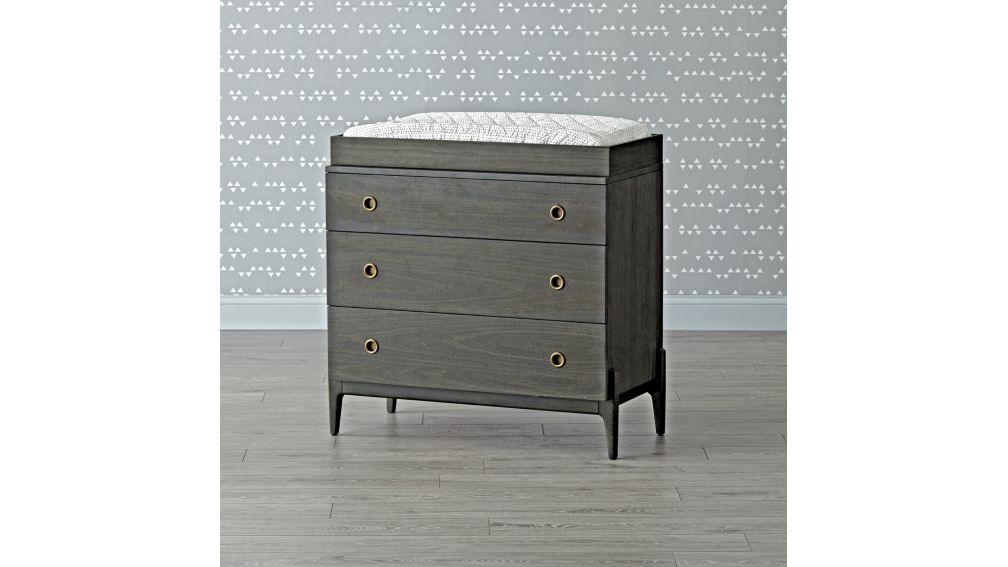 Kids Wrightwood Denim Blue 3Drawer Dresser in Dressers & Changing