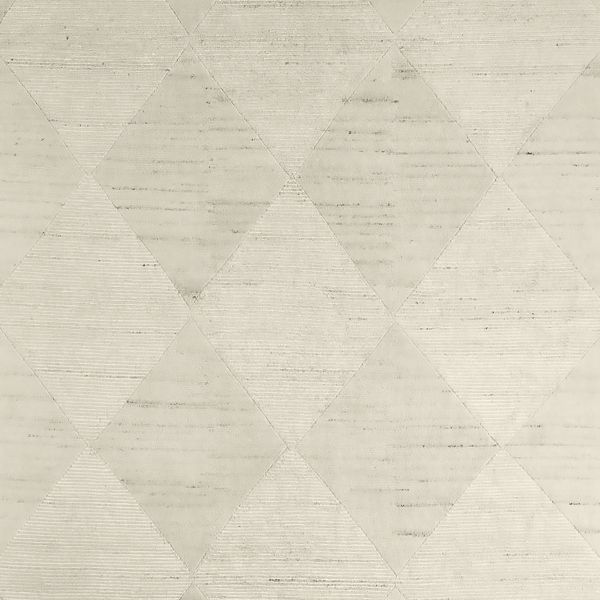 Dreux Wool-Blend Diamond-Textured Ivory Area Rug 9'x12'