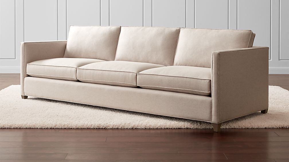 Dryden 3Seat 103" Grande Sofa + Reviews Crate and Barrel