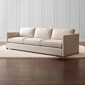 Extra Long Sofas Crate And Barrel Dryden 3 Seat 103 Grande Sofa