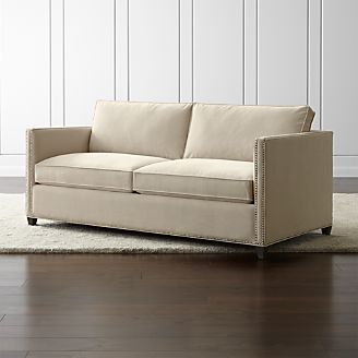 Dryden Full Sleeper Sofa with Nailheads and Air Mattress