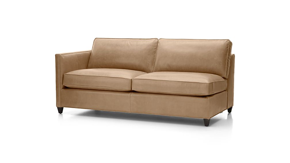 dryden leather power sofa