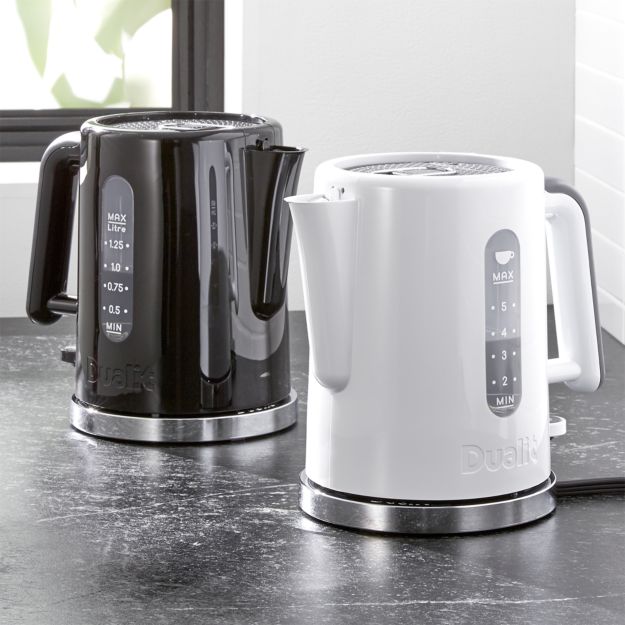 Dualit ® Studio White Electric Kettle Crate and Barrel
