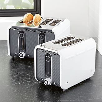 Studio by Dualit ™ White/Grey Toaster