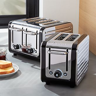 Dualit © Design Black/Stainless Steel Toasters