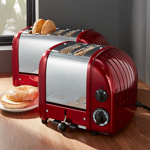 Dualit NewGen Candy Apple Red Toasters | Crate And Barrel