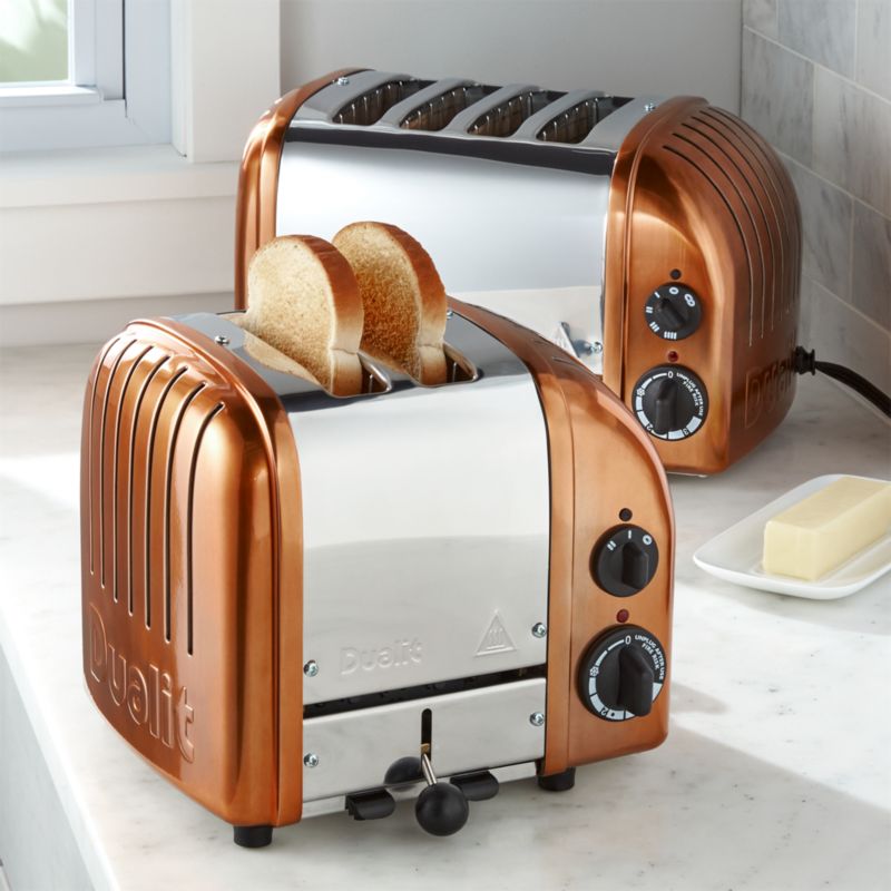 Dualit NewGen Copper Toasters Crate and Barrel