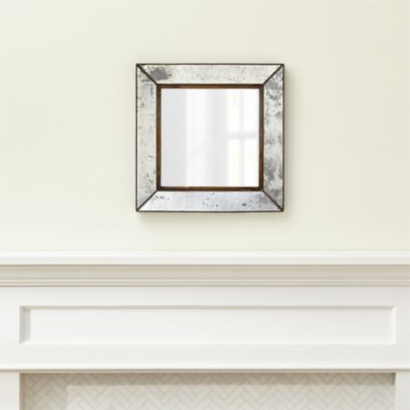 Dubois Large Square Wall Mirror Reviews Crate And Barrel