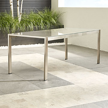 Outdoor Dining Tables Crate And Barrel