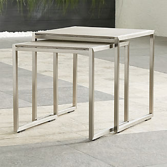 Nesting Side Tables | Crate and Barrel
