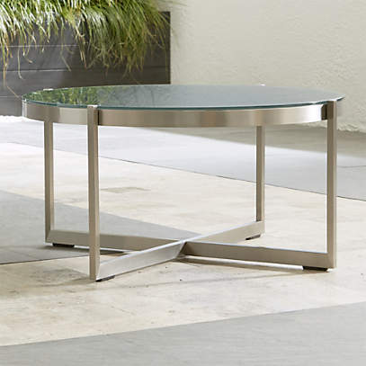 Featured image of post Round Silver And Glass Coffee Table : Enjoy free shipping on most stuff, even big stuff.