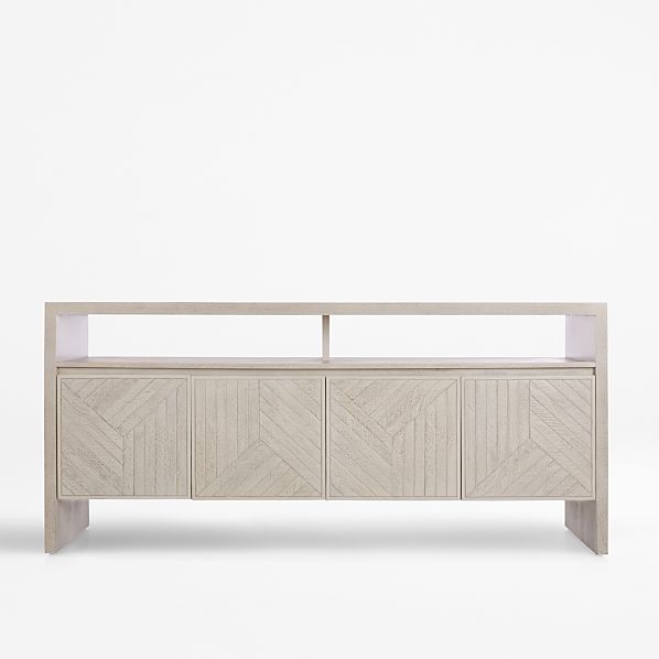 Dunewood Whitewashed Sideboard Reviews Crate And Barrel Canada