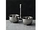 Easton 2-Part Stainless Steel Server