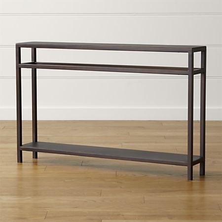 Echelon Narrow Console Table Reviews Crate And Barrel
