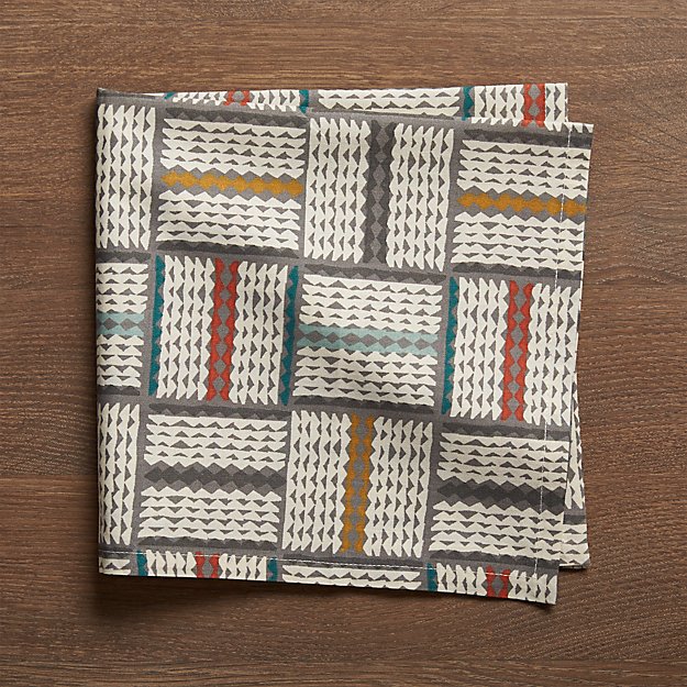 Echo Cloth Dinner Napkin Crate and Barrel