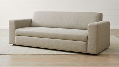Sofa Beds And Sleeper Sofas Crate Barrel Eclipse Full Sleeper