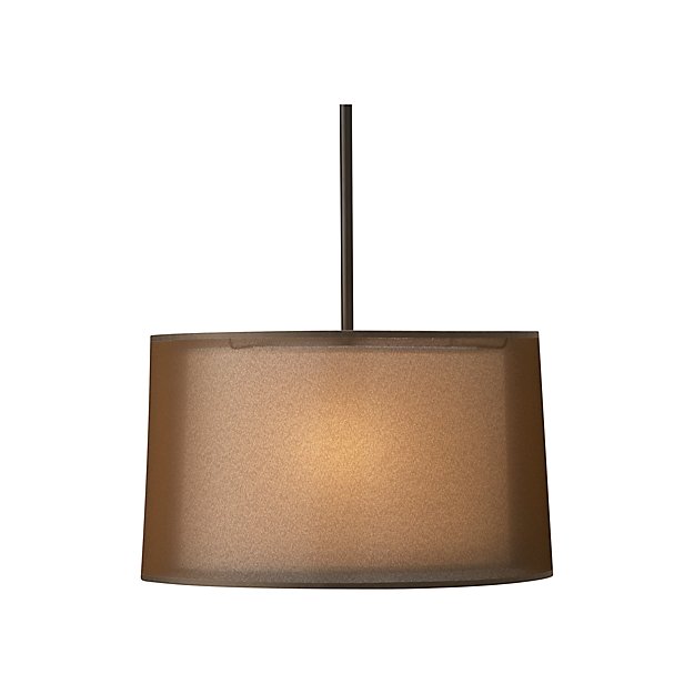 Eclipse Antiqued Bronze Pendant Light Reviews Crate And Barrel