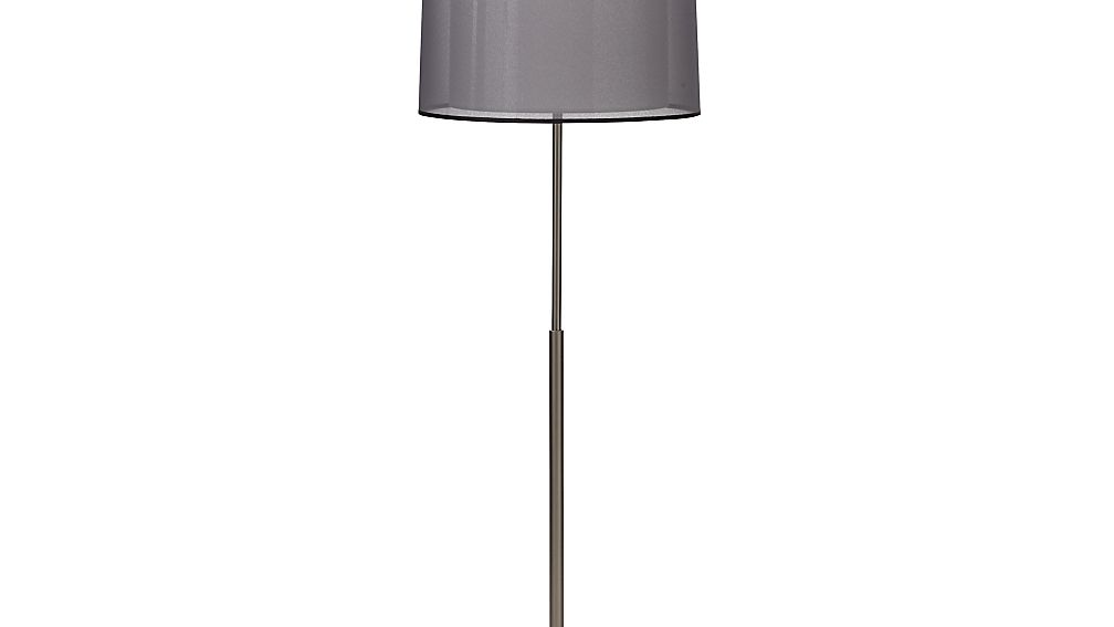Eclipse Silver Floor Lamp Reviews Crate And Barrel Tap To Zoom Image With Dimension For Eclipse Silver Floor Lamp