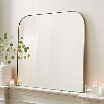 Framed Beveled Mirrors Crate And Barrel Framed Beveled Mirrors Crate And Barrel