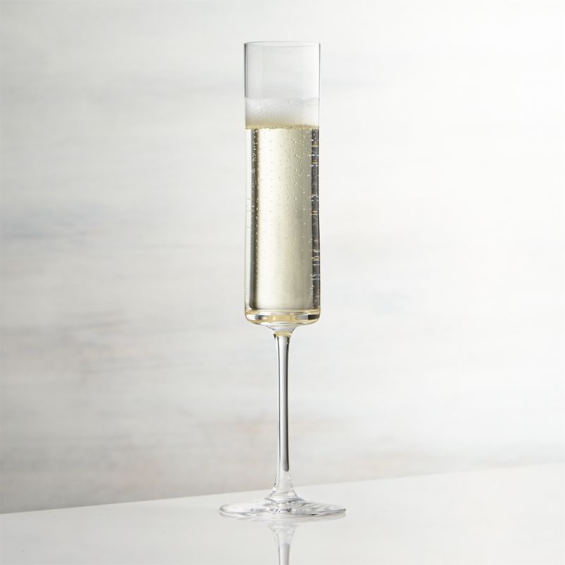 contemporary champagne glasses