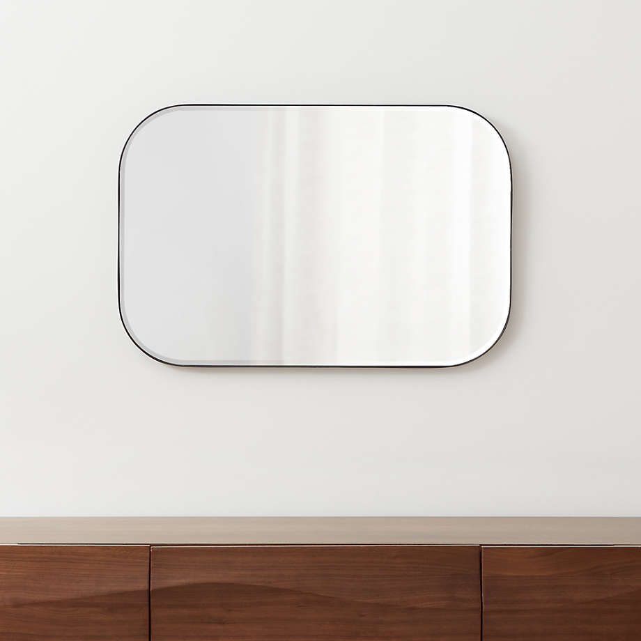 rounded rectangle mirror