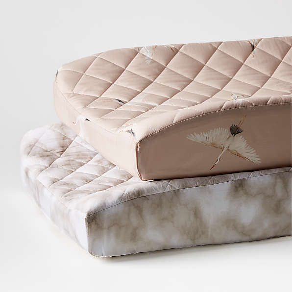 crate and kids changing pad cover